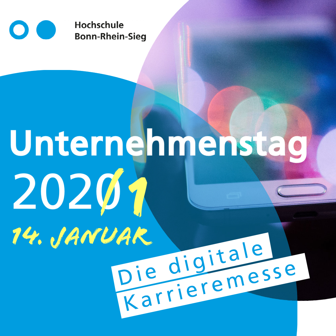 Unternehmenstag - Die digitale Karrieremesse am 14. Januar 2021